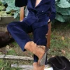 Blazer Doppiopetto In Velluto