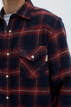 Camicia Martin Check Washed