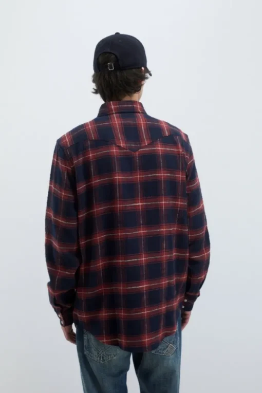 Camicia Martin Check Washed