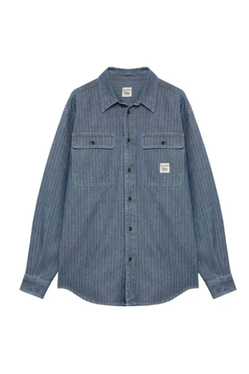 Camicia Time Off Roy Roger's X Dave's Ny In Cotone Riciclato