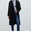 Cappotto Doppiopetto In Lana