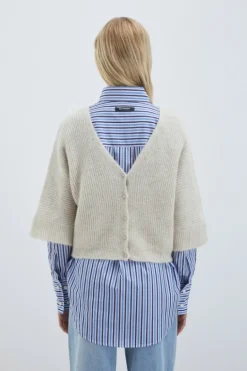 Cardigan Reverse In Alpaca