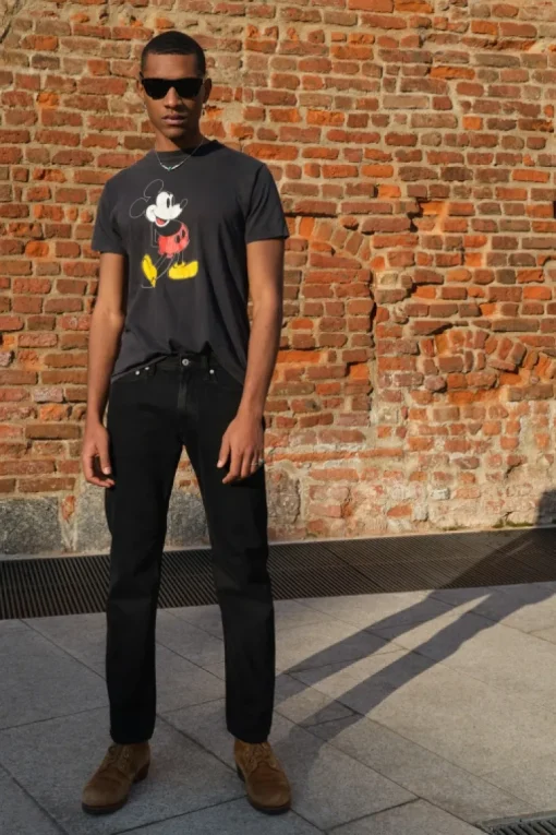 Cult Wide Selvedge Bar Roy Roger's Black Denim Super S.w.