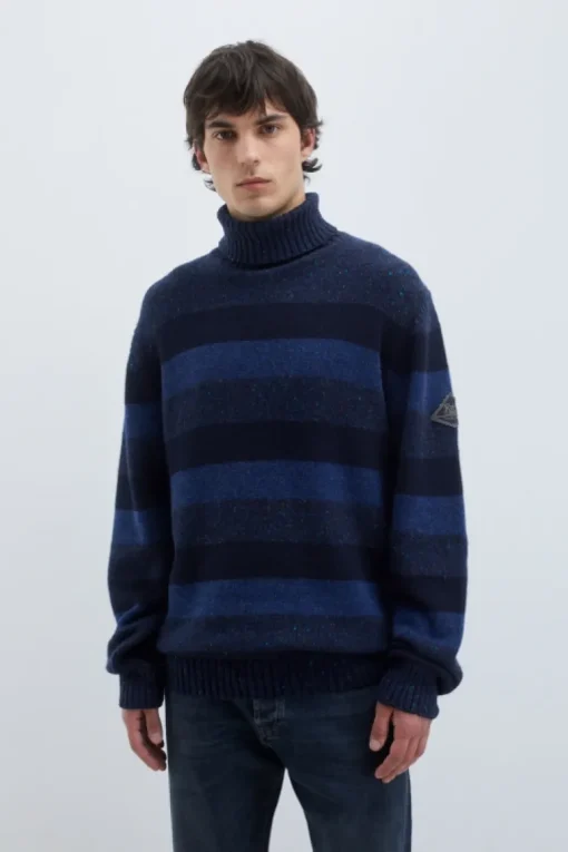 Dolcevita Multistripe In Lana E Cashmere