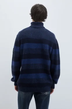 Dolcevita Multistripe In Lana E Cashmere