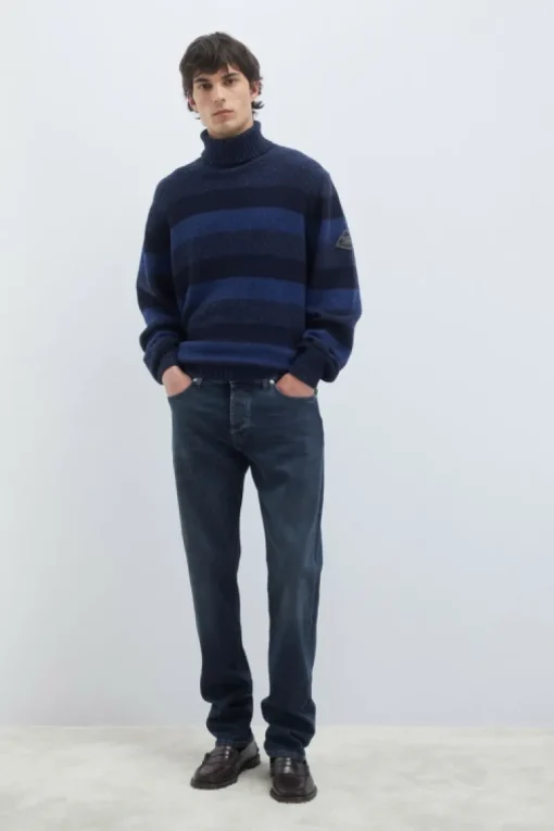 Dolcevita Multistripe In Lana E Cashmere