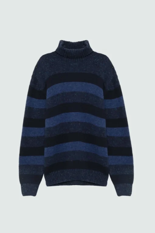 Dolcevita Multistripe In Lana E Cashmere