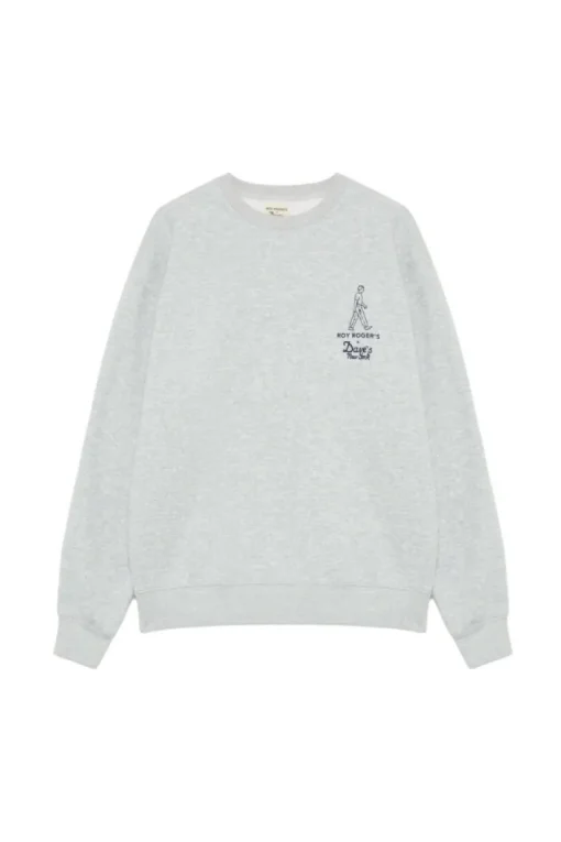 Felpa Roy Roger's X Dave's Ny Con Stampa Workwear