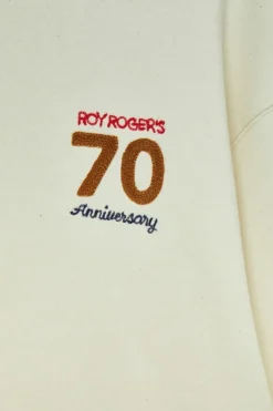 Felpa 70th Ricamo Anni 70
