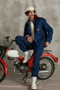 Giacca Carcere 70th Denim Cimosa Rinse