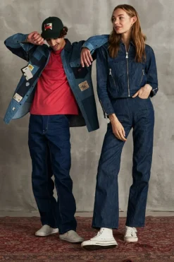 Giubbino Archivio 70th Denim Rinse