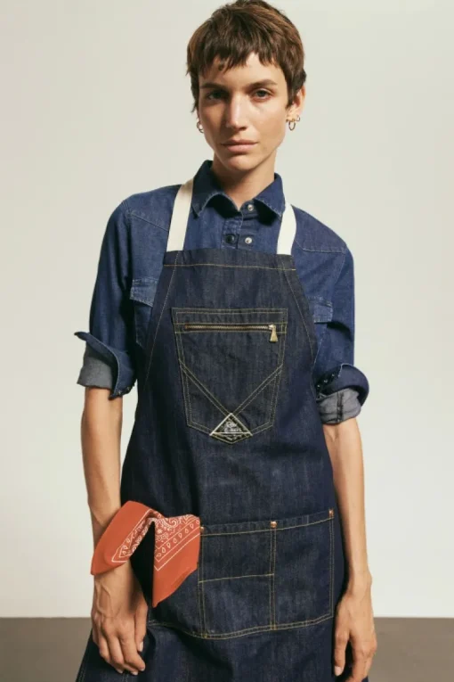 Grembiule Denim Washed