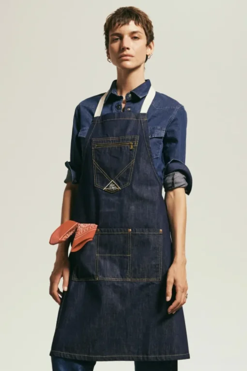 Grembiule Denim Washed