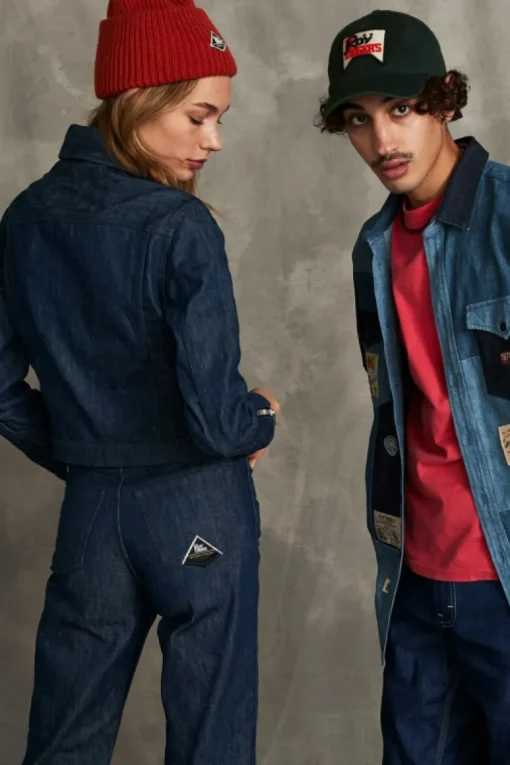 Jeans Palazzo 70th Denim Rinse