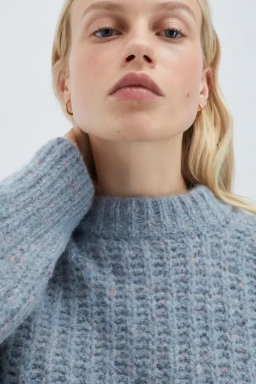Maglia Girocollo Bottonato