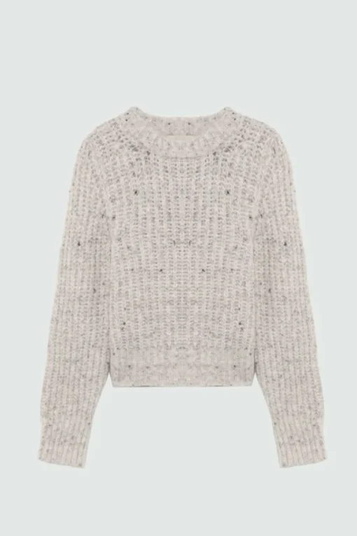 Maglia Girocollo Bottonato