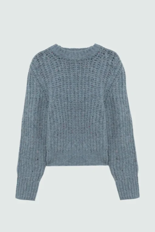 Maglia Girocollo Bottonato