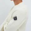Maglia Girocollo In Cotone Punto Spillo