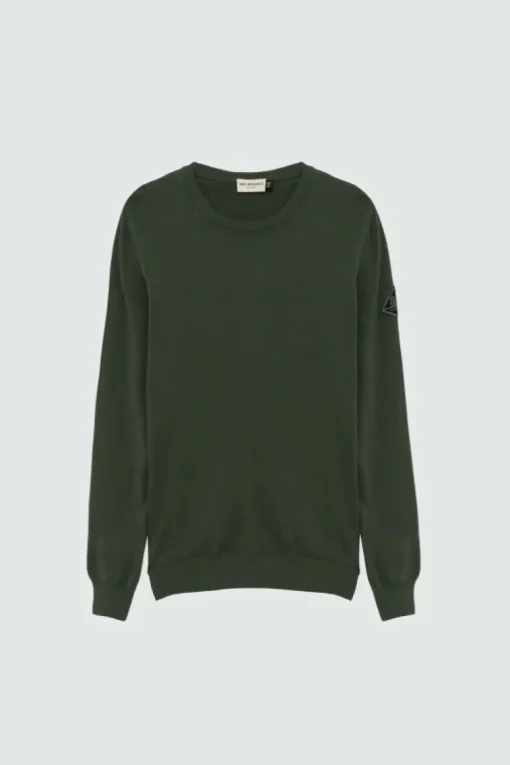 Maglia Girocollo In Cotone