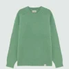 Maglia Girocollo In Lana Shetland Brushed