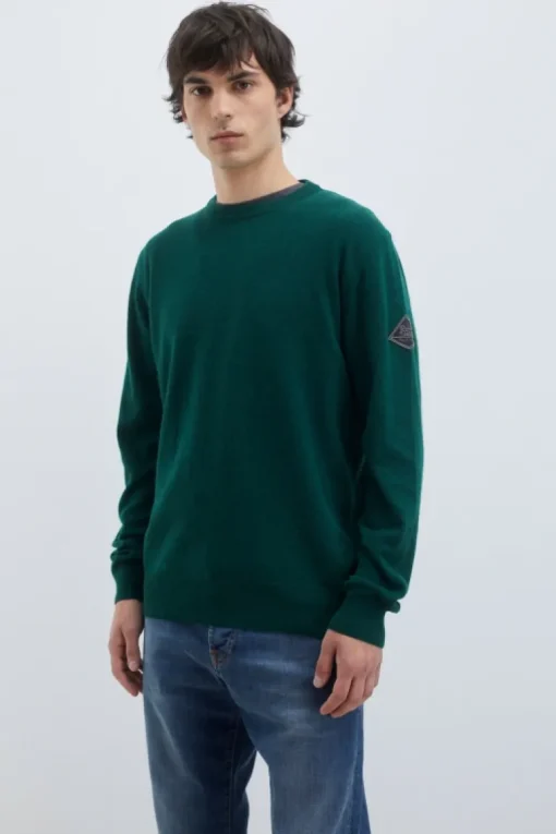Maglia Girocollo In Lana E Cashmere Fin.12