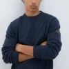 Maglia Girocollo In Lana E Cashmere Muline