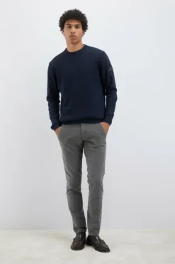 Maglia Girocollo In Lana E Cashmere Fin.12