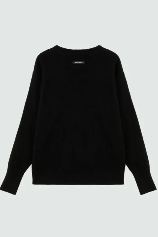 Maglia Girocollo In Lana E Cashmere
