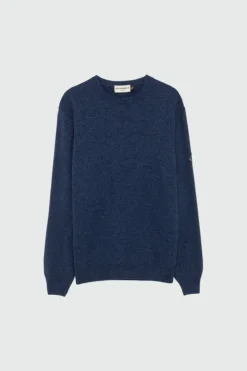 Maglia Girocollo In Lana E Cashmere Muline