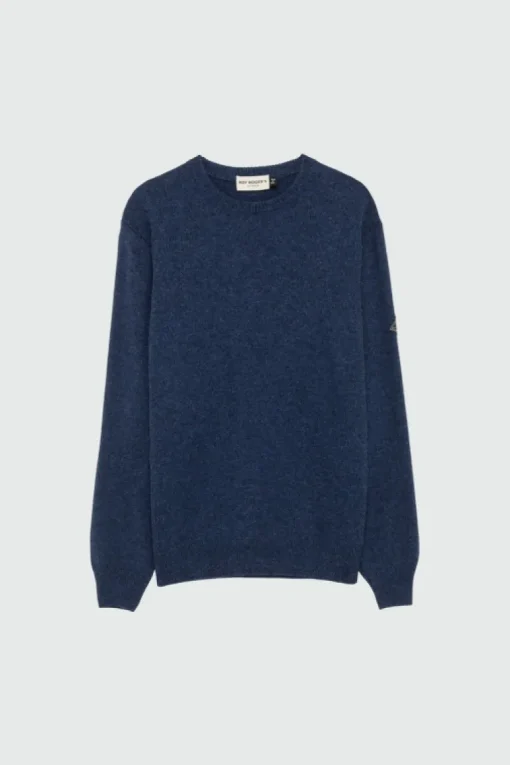 Maglia Girocollo In Lana E Cashmere Muline