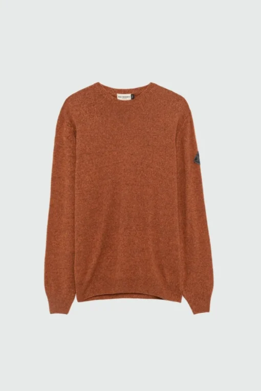 Maglia Girocollo In Lana E Cashmere Muline