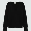 Maglia Scollo V In Lana E Cashmere