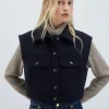 Mini Gilet Melton