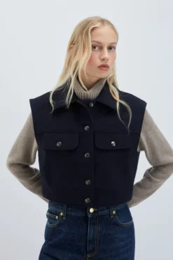 Mini Gilet Melton