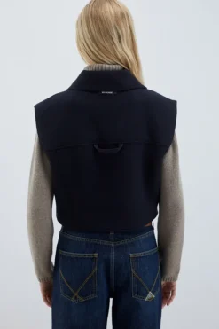 Mini Gilet Melton