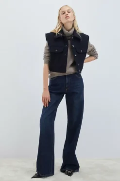 Mini Gilet Melton