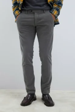 Pantalone New Rolf In Velluto Diagonal