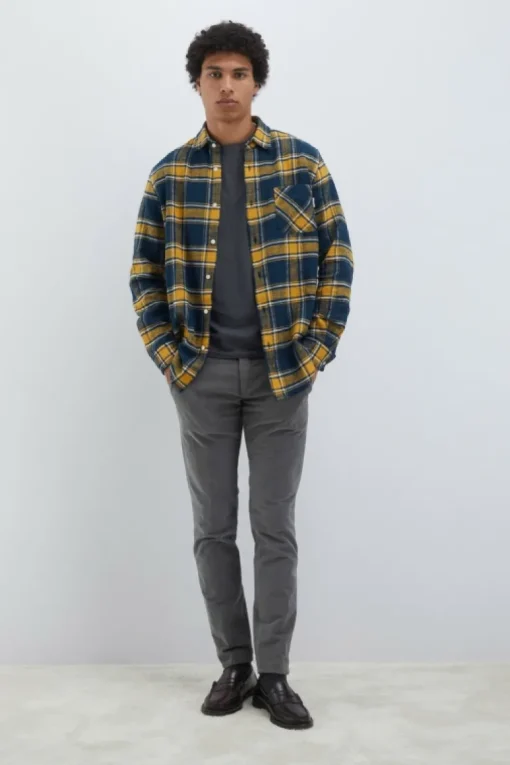 Pantalone New Rolf In Velluto Diagonal