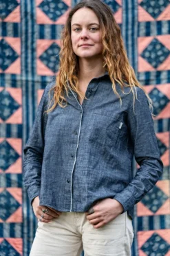 Shirt Tiny Woman Jap Selvedge Chambray Rinse