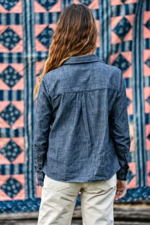 Shirt Tiny Woman Jap Selvedge Chambray Rinse