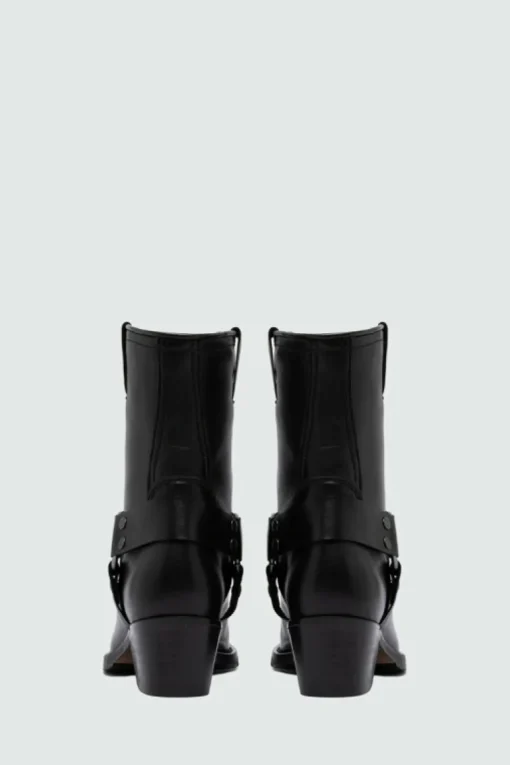 Stivaletto Engineer In Pelle