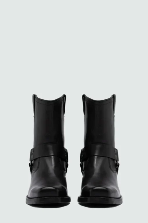 Stivaletto Engineer In Pelle