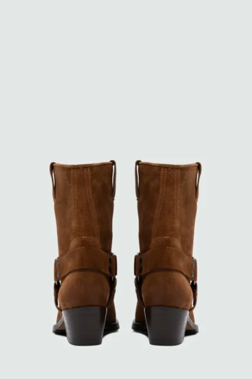 Stivaletto Engineer In Suede