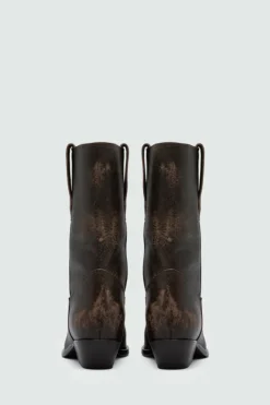 Texano Capalbio In Pelle Vintage