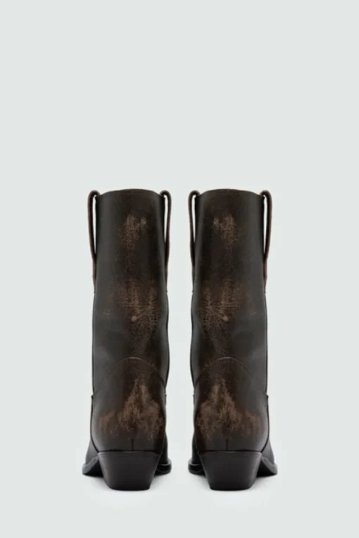 Texano Capalbio In Pelle Vintage