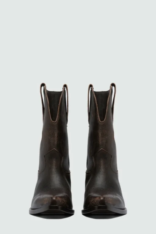 Texano Capalbio In Pelle Vintage