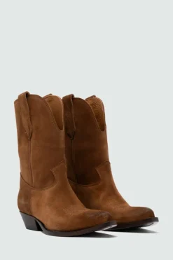 Texano Capalbio In Suede Vintage