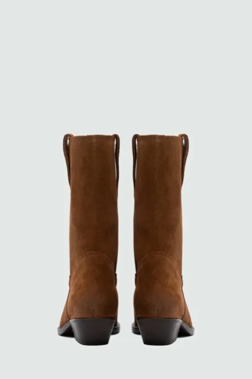 Texano Capalbio In Suede Vintage