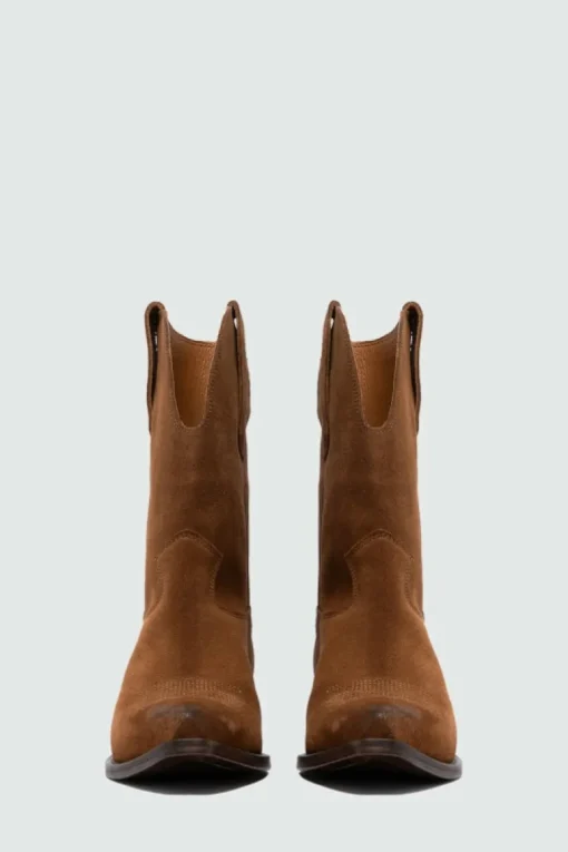 Texano Capalbio In Suede Vintage