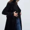 Trench In Suede Washed